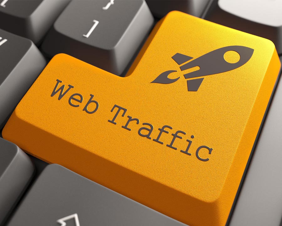 image of website traffic